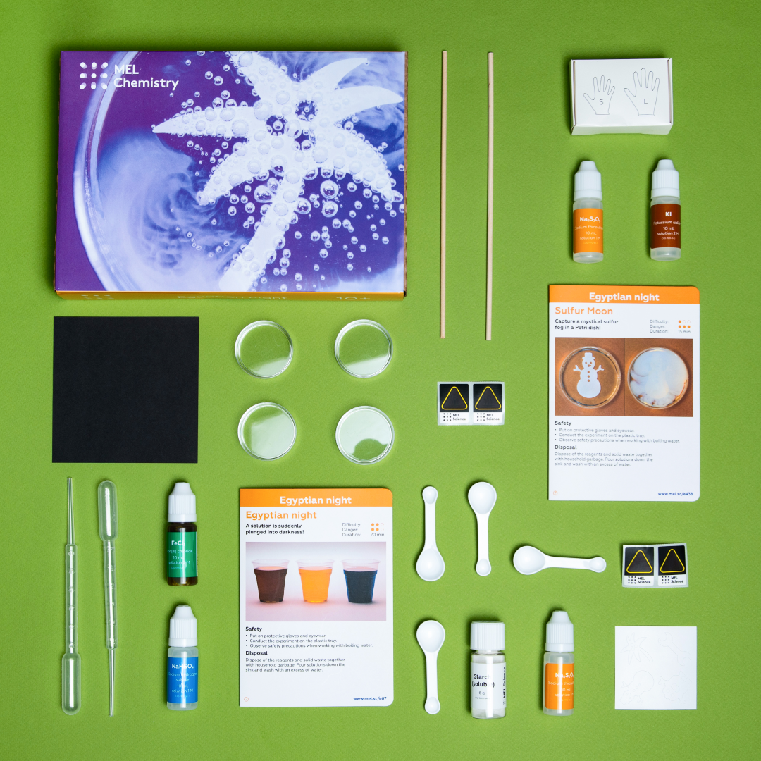 12 - MEL Chemistry boxes. Ages 10–16+ (SC ESTF)